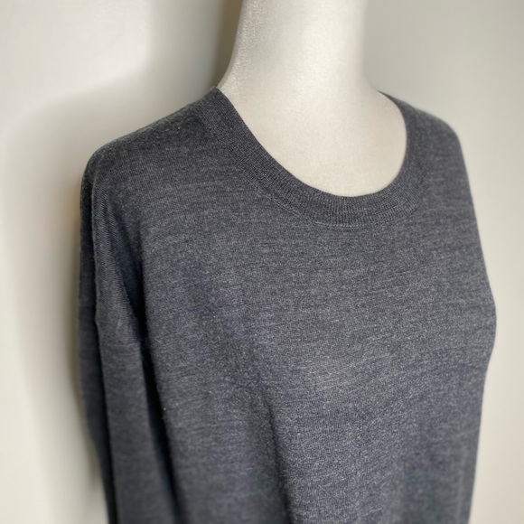 Madewell Grey Northstar Sweater 100% Merino Wool - Picture 5 of 8